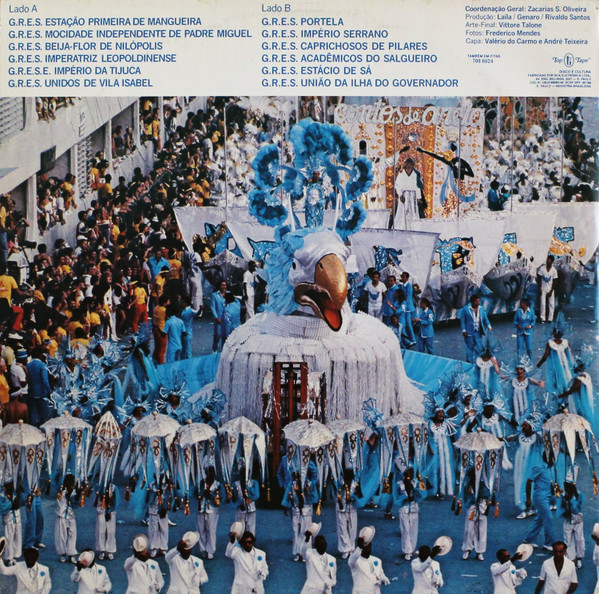 Various - Sambas De Enredo Das Escolas De Samba Do Grupo 1A - Carnaval 85 | Top Tape (503.6024) - 2 Various - Sambas De Enredo Das Escolas De Samba Do Grupo 1A - Carnaval 85 | Top Tape (503.6024) - 2