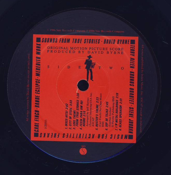 Various - Sounds From True Stories | Sire (9 25515-1) - 4 Various - Sounds From True Stories | Sire (9 25515-1) - 4