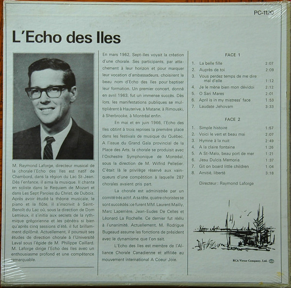 L'Écho Des Îles - L'Écho Des Îles | RCA Victor (PC-1120) - 2 L'Écho Des Îles - L'Écho Des Îles | RCA Victor (PC-1120) - 2