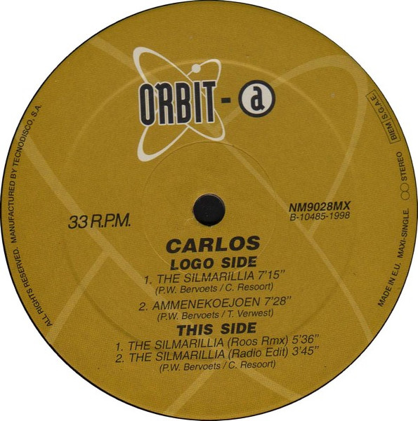 Carlos - The Silmarillia | Orbit-A (NM 9028 MX) - 2