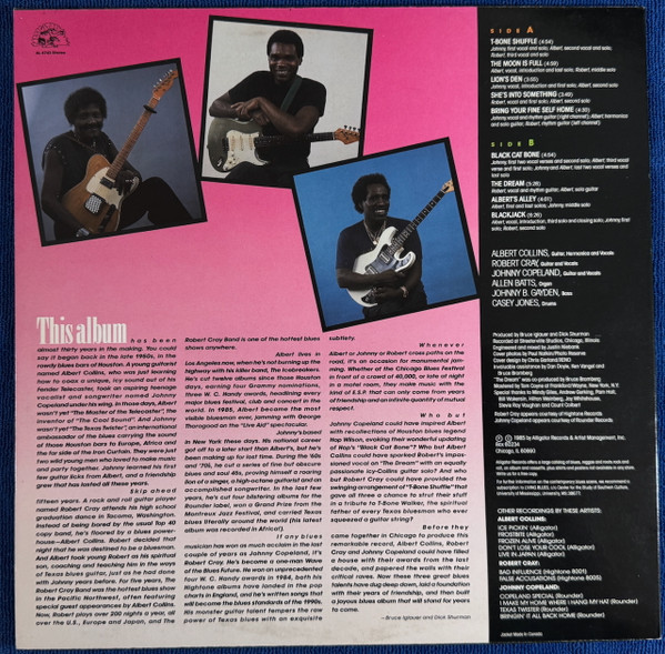 Albert Collins - Robert Cray - Johnny Copeland - Showdown! | Alligator Records (AL 4743) - 2 Albert Collins - Robert Cray - Johnny Copeland - Showdown! | Alligator Records (AL 4743) - 2