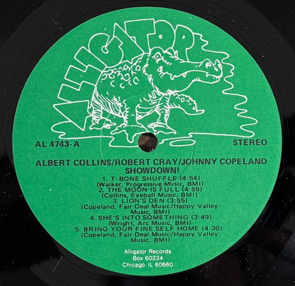 Albert Collins - Robert Cray - Johnny Copeland - Showdown! | Alligator Records (AL 4743) - 3 Albert Collins - Robert Cray - Johnny Copeland - Showdown! | Alligator Records (AL 4743) - 3