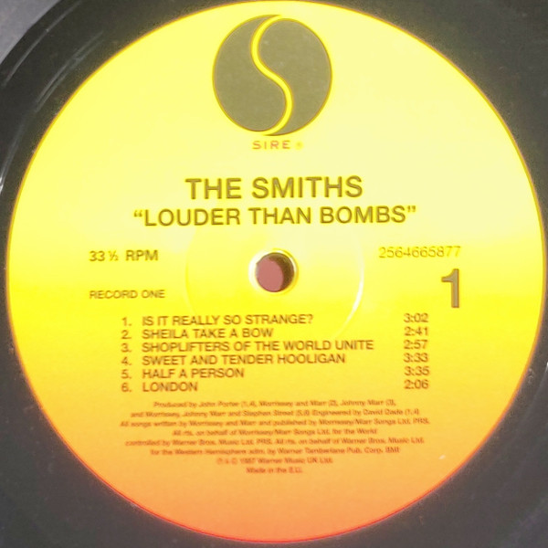 The Smiths - Louder Than Bombs | Sire (2564665877) - 3