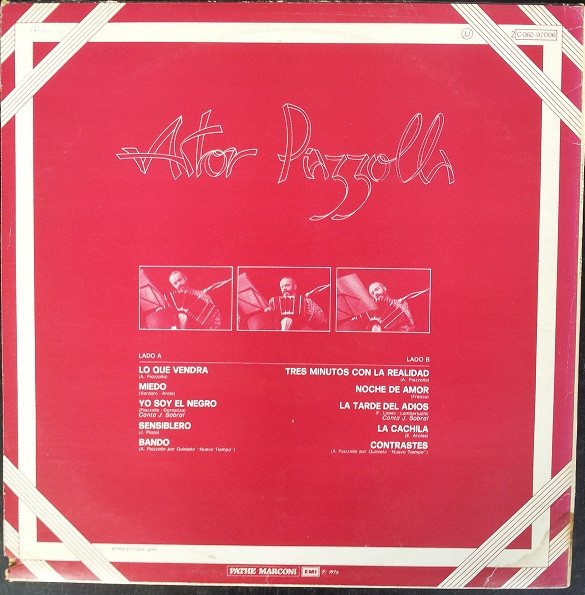Astor Piazzolla, Su Bandoneon y Sus Cuerdas - Astor Piazzola | Columbia (2C 062-97006) - 2 Astor Piazzolla, Su Bandoneon y Sus Cuerdas - Astor Piazzola | Columbia (2C 062-97006) - 2