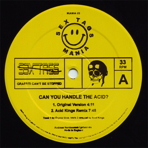 Acid Kings & Crystal Bois - Can You Handle The Acid? (Side B) | Sex Tags Mania (MANIA 09) - 2 Acid Kings & Crystal Bois - Can You Handle The Acid? (Side B) | Sex Tags Mania (MANIA 09) - 2