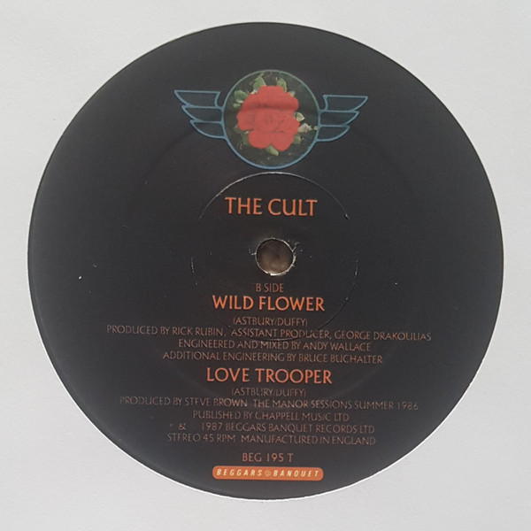 The Cult - Wild Flower | Beggars Banquet (BEG 195 T) - 4 The Cult - Wild Flower | Beggars Banquet (BEG 195 T) - 4
