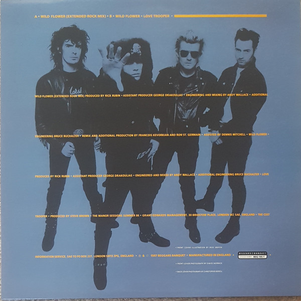 The Cult - Wild Flower | Beggars Banquet (BEG 195 T) - 2 The Cult - Wild Flower | Beggars Banquet (BEG 195 T) - 2