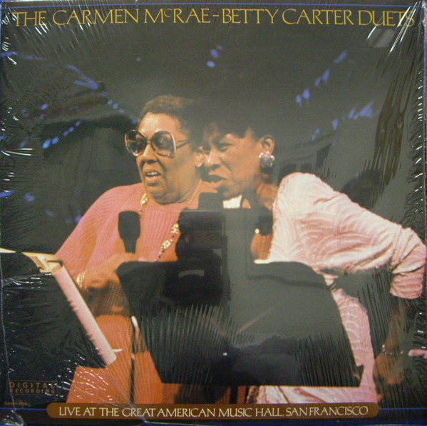 Carmen McRae / Betty Carter - The Carmen McRae - Betty Carter Duets | ZYX Records (GAMH 2706) - main