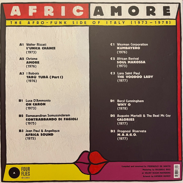 Various - Africamore: The Afro-Funk Side of Italy (1973-1978) | Four Flies Records (FLIES 65) - 2 Various - Africamore: The Afro-Funk Side of Italy (1973-1978) | Four Flies Records (FLIES 65) - 2