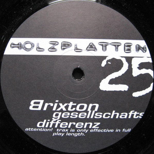Brixton - Gesellschafts Differenz | Holzplatten (HOLZ 25) - 2 Brixton - Gesellschafts Differenz | Holzplatten (HOLZ 25) - 2