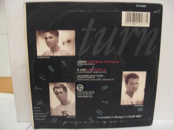 Johnny Hates Jazz - Turn Back The Clock | Virgin (VIN 45255) - 2