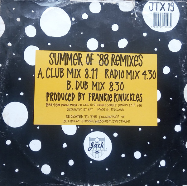 The Night Writers - Let The Music (Use You) | Jack Trax (JTX 19) - 2 The Night Writers - Let The Music (Use You) | Jack Trax (JTX 19) - 2