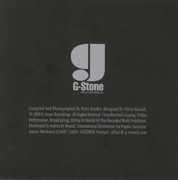Various - G-Stone Master Series №1 Peter Kruder Private Collection CD | G-Stone Recordings (GSCD036) - 2 Various - G-Stone Master Series №1 Peter Kruder Private Collection CD | G-Stone Recordings (GSCD036) - 2