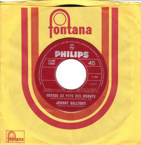 Johnny Hallyday - Que Je T'aime | Philips (370.599) - 2