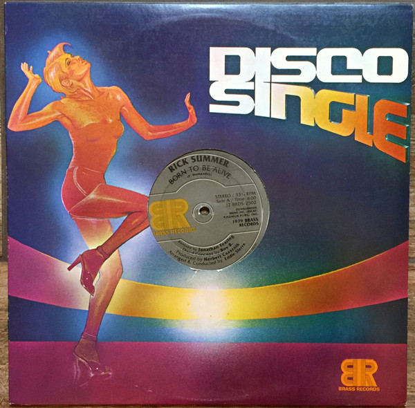 Rick Summer - Born To Be Alive / Shake It Up (We're Gonna Boogie) | Brass Records (12 BRDS-2502) - 3