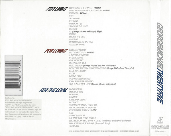 George Michael - Twenty Five | Aegean (88697009012) - 2