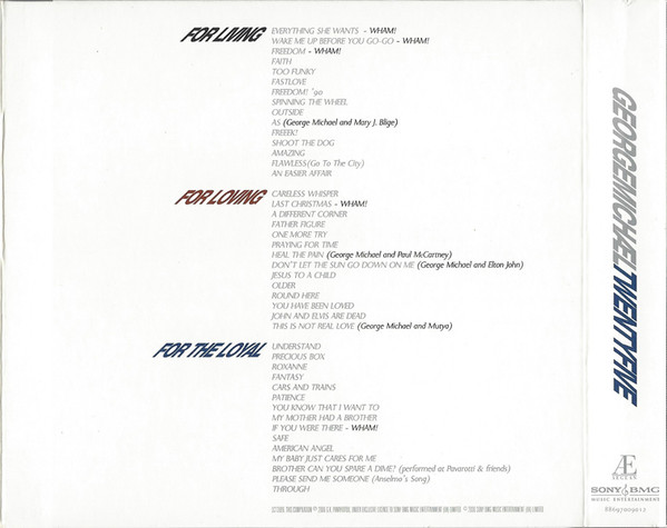 George Michael - Twenty Five | Aegean (88697009012) - 4