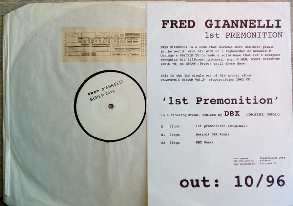 Fred Giannelli - 1st Premonition | Superstition (superstition 2068) - 4 Fred Giannelli - 1st Premonition | Superstition (superstition 2068) - 4