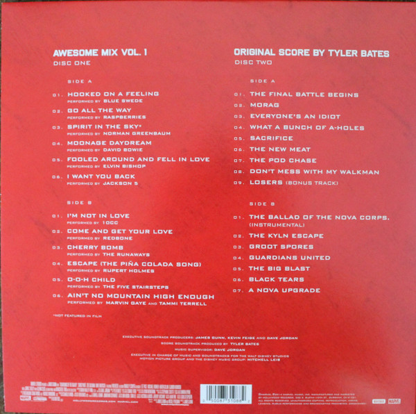 Various - Guardians Of The Galaxy | Hollywood Records (D002054901) - 3 Various - Guardians Of The Galaxy | Hollywood Records (D002054901) - 3
