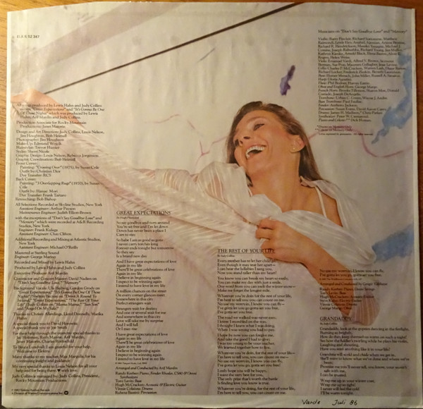 Judy Collins - Times Of Our Lives | Elektra (ELK 52347) - 2