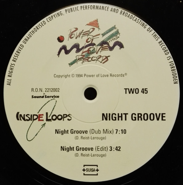 Inside Loops - Night Groove | Power Of Love Records (R.O.N 2212002) - 4 Inside Loops - Night Groove | Power Of Love Records (R.O.N 2212002) - 4