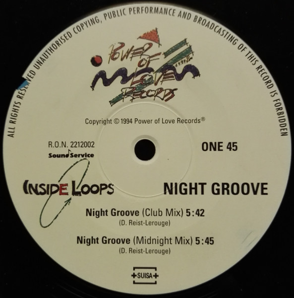 Inside Loops - Night Groove | Power Of Love Records (R.O.N 2212002) - 3 Inside Loops - Night Groove | Power Of Love Records (R.O.N 2212002) - 3