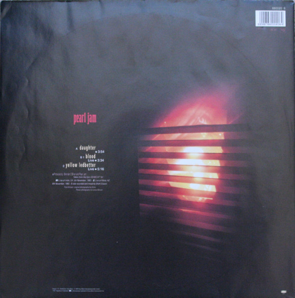 Pearl Jam - Daughter | Epic (660020 6) - 2