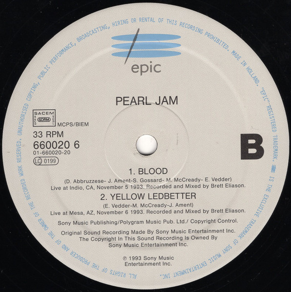 Pearl Jam - Daughter | Epic (660020 6) - 4