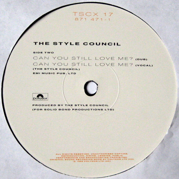The Style Council - Promised Land | Polydor (TSCX 17) - 4 The Style Council - Promised Land | Polydor (TSCX 17) - 4