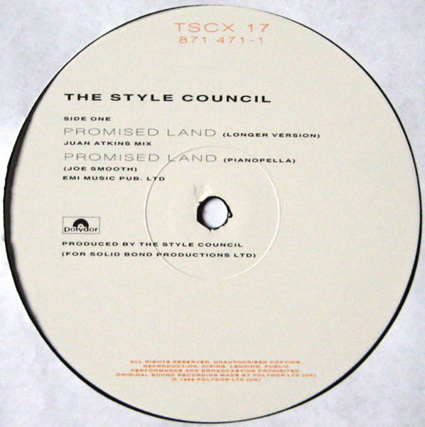 The Style Council - Promised Land | Polydor (TSCX 17) - 3 The Style Council - Promised Land | Polydor (TSCX 17) - 3