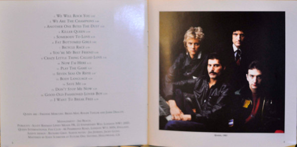Queen - Greatest Hits [CD] | Hollywood Records (CD 61265) - 4