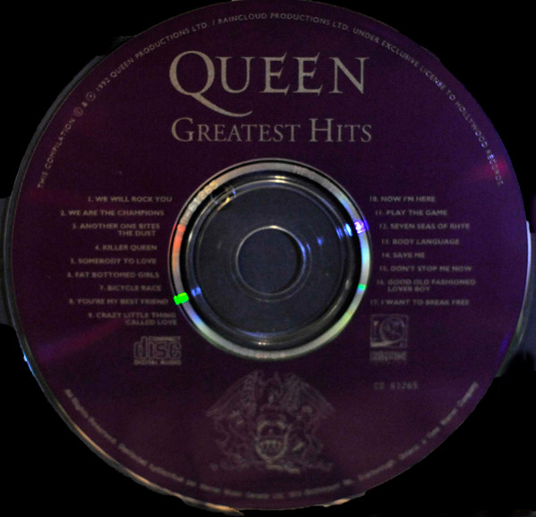 Queen - Greatest Hits [CD] | Hollywood Records (CD 61265) - 3