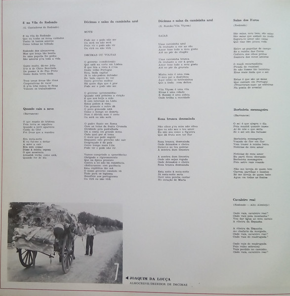 Cantadores De Redondo - O Cante Da Terra (Cantares Do Alto E Baixo Alentejo) | Orfeu (STAT 069) - 4