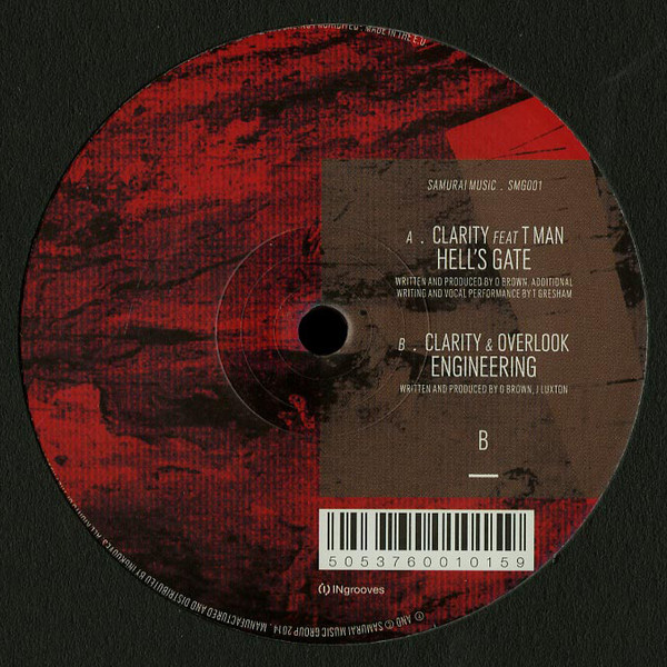 Clarity - Hell's Gate EP | Samurai Music (SMG001) - 2 Clarity - Hell's Gate EP | Samurai Music (SMG001) - 2