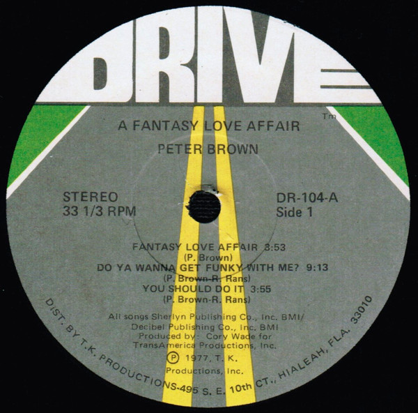 Peter Brown - A Fantasy Love Affair | Drive (DR-104) - 4 Peter Brown - A Fantasy Love Affair | Drive (DR-104) - 4