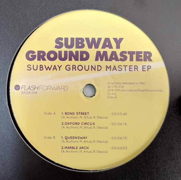 Subway Ground Master - Subway Ground Master EP | Flash Forward (FFOR019)