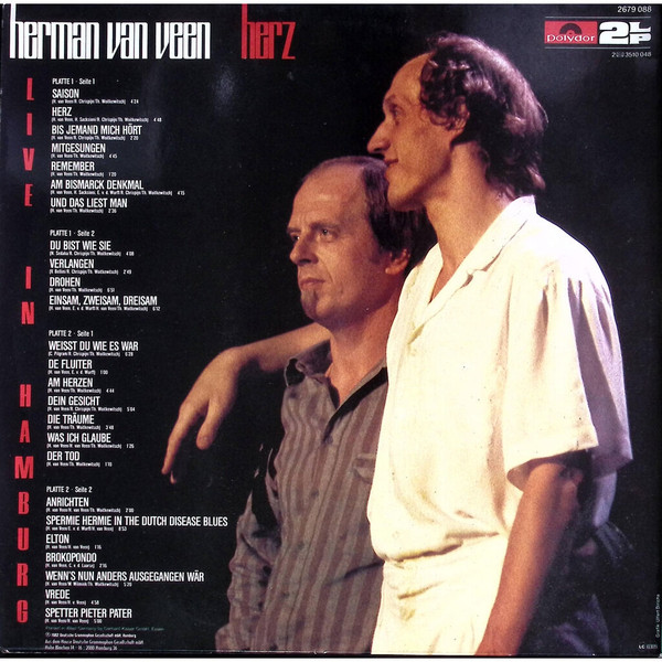 Herman van Veen - Herz - Live in Hamburg | Polydor (2679 088) - 4 Herman van Veen - Herz - Live in Hamburg | Polydor (2679 088) - 4