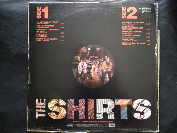 The Shirts - Inner Sleeve | Capitol Records (11C 07486184) - 2