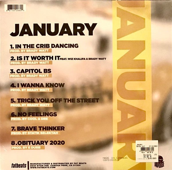 Papoose - January | Honorable Records (HR001) - 2