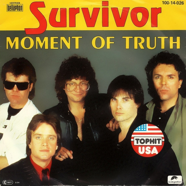 Survivor - Moment Of Truth | Scotti Bros. Records (100·14·026) - main