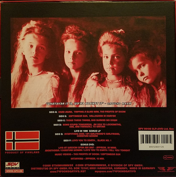 Type O Negative - Dead Again | Steamhammer (SPV 99199 3LP+DVD Ltd. Box) - 2