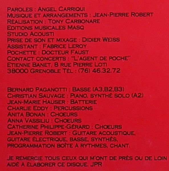 Jean-Pierre Robert - Un Jour Sans Autre | Sterne (STE 26521) - 3