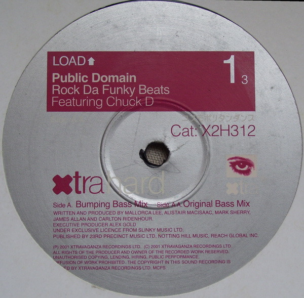 Public Domain Featuring Chuck D - Rock Da Funky Beats | Xtrahard (X2H3DJ) - 3
