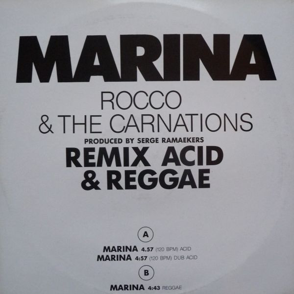 Rocco Granata & The Carnations - Marina (Remix Acid & Reggae) | Red Bullet (RB 2.12.92) - main