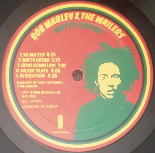 Bob Marley & The Wailers - Natty Dread | Island Records (ILPS 9281) - 4 Bob Marley & The Wailers - Natty Dread | Island Records (ILPS 9281) - 4