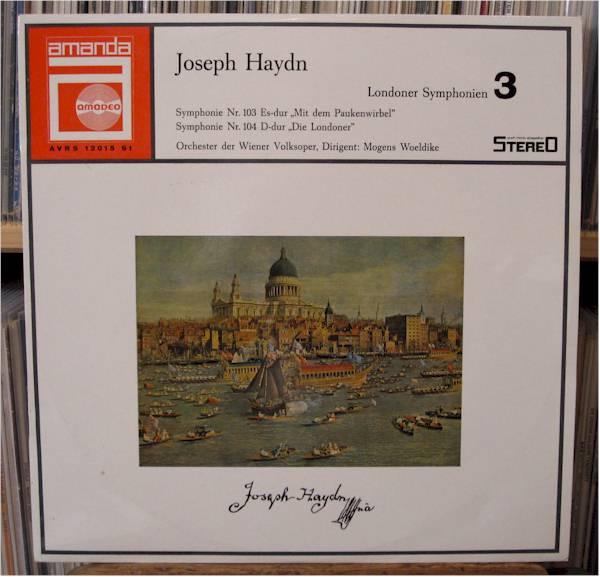 Joseph Haydn - Londoner Symphonien 3 | Amanda (AVRS 12015 ST) - main
