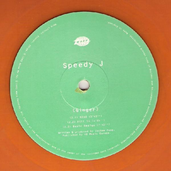 Speedy J - Ginger | Warp Records (WARP LP 14 LTD) - 4