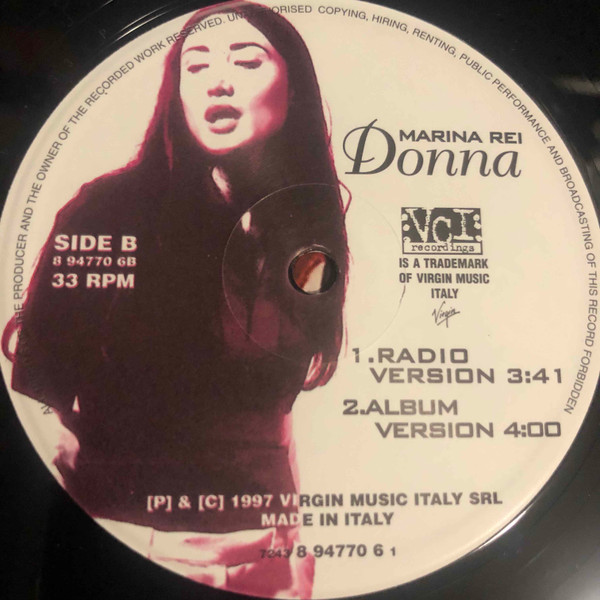 Marina Rei - Donna (Remixes) | VCI Recordings (7243 894 7706 1) - 2 Marina Rei - Donna (Remixes) | VCI Recordings (7243 894 7706 1) - 2