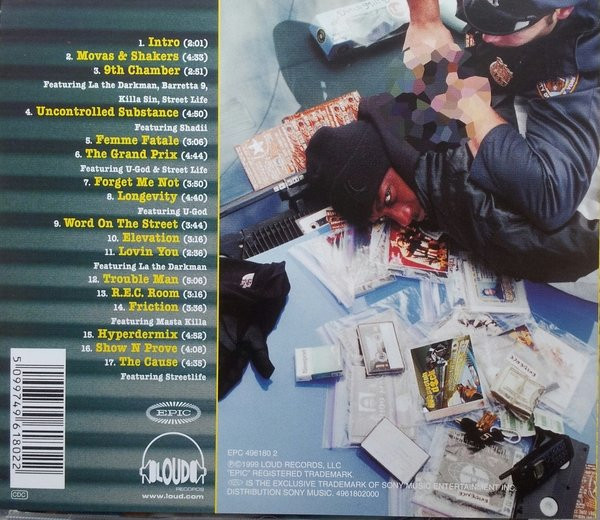 Inspectah Deck - Uncontrolled Substance | Loud Records (496180 2) - 2 Inspectah Deck - Uncontrolled Substance | Loud Records (496180 2) - 2