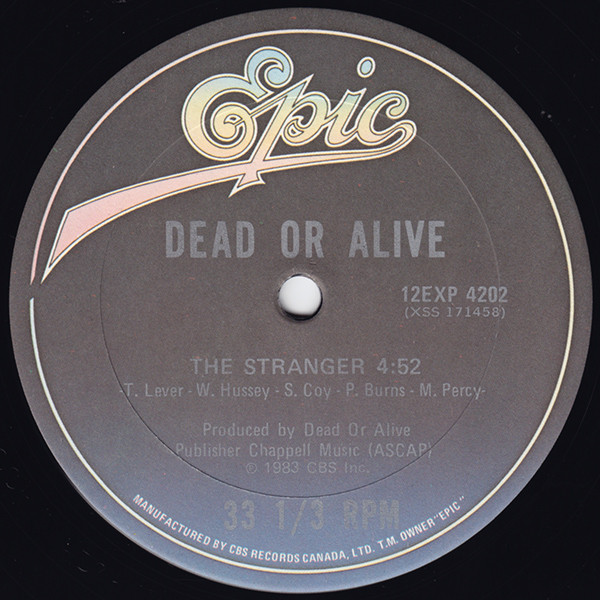 Dead Or Alive - What I Want (12") [Vinyl] | Epic (12EXP-04202) - 4